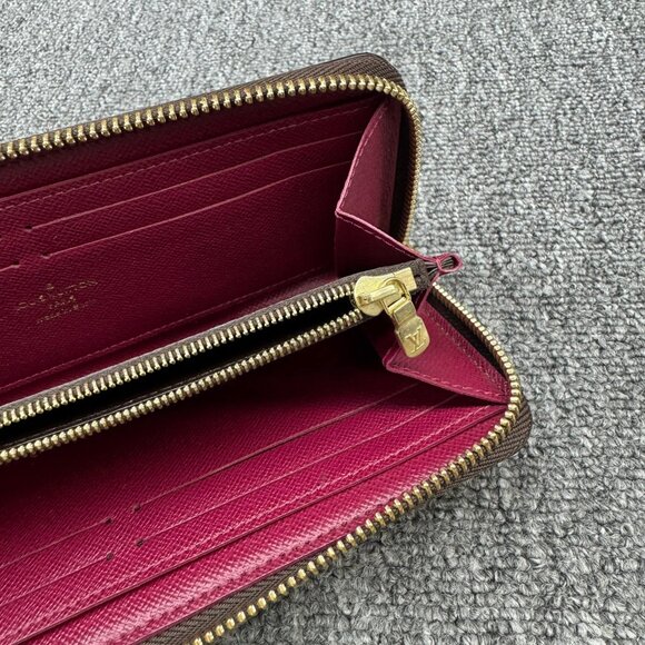 Louis Vuitton Clemence Brown Monogram Canvas Wallet 375-082025 - Picture 8 of 8